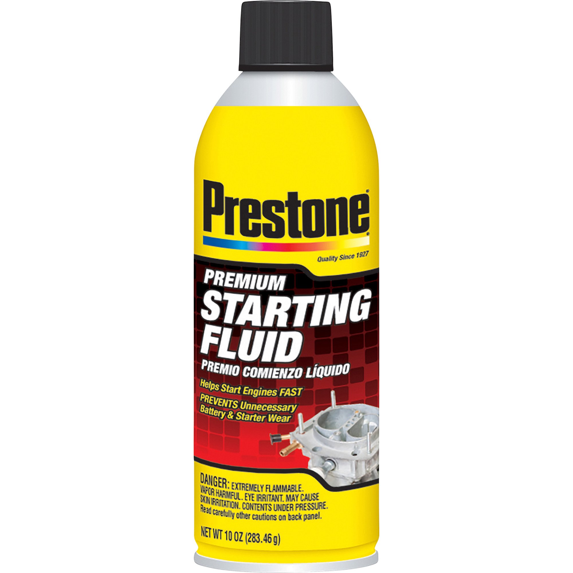 Prestone Premium Starting Fluid — 10oz. Can, Model# AS237PDQ